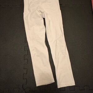 Athleta Cream Leggings